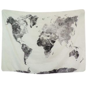 World Map Tapestry
